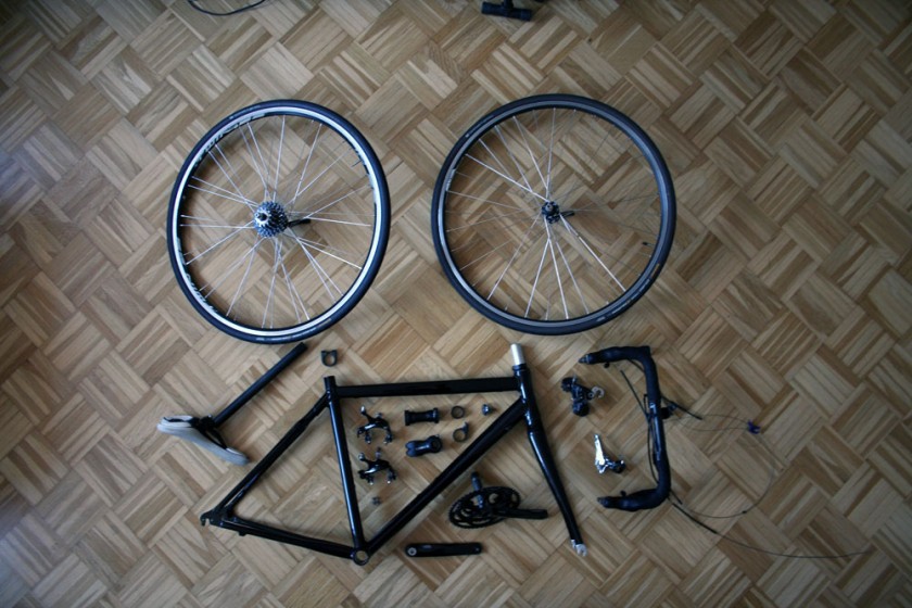 DIY Fahrrad lackieren und neu aufbauen Shut Up Legs