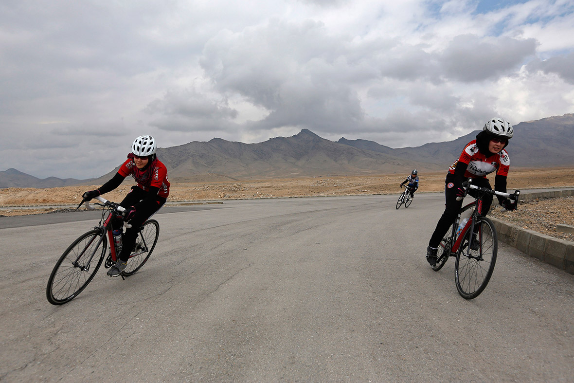 afghanistans-womens-national-cycling-team