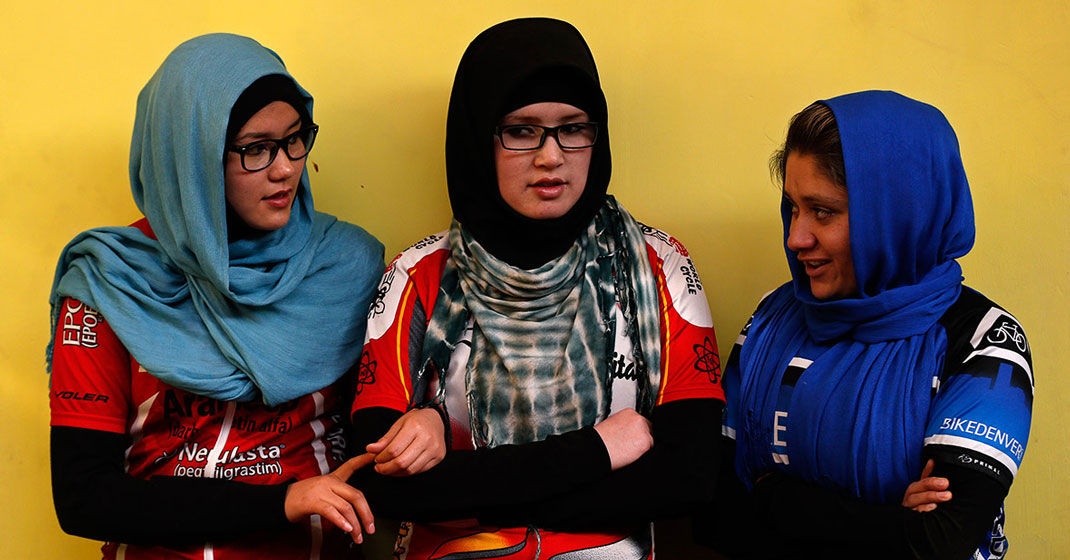 Afghanistan's Women's National Cycling Team Shut Up Legs